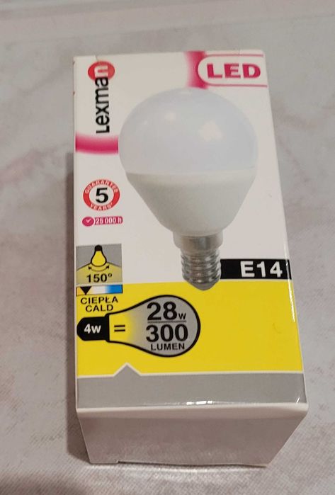 NOWE i używane Żarówka LED świetlówka trzonek E14 i E27 wiele sztuk