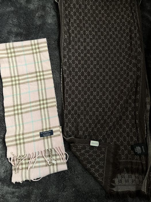 Уникальні та рідкісні шарфи від burberry та gucci