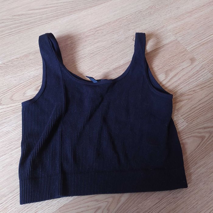 Czarny top Vero moda Crop top S