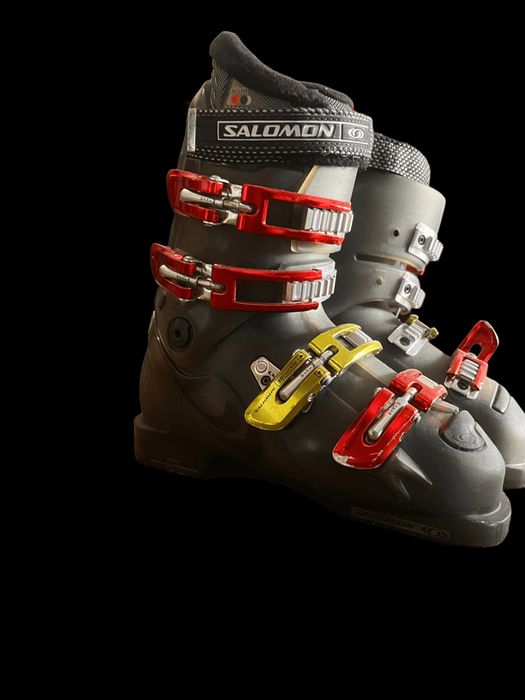 Skis Salomon Force Monocoque Prolink Botas Salomon Wave  Bastões Scott