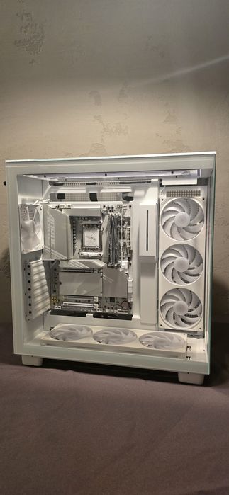Zestaw White Aesthetic | Gigabyte X870 ICE | NZXT H9 Elite | G.Skill R
