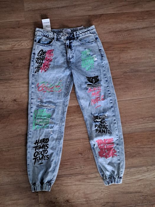 Spodnie Redial Graffiti Jeans