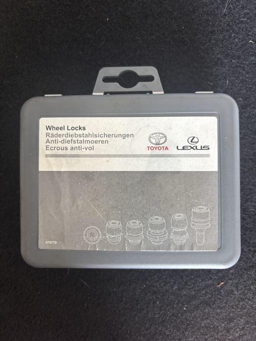 Pernos de segurança de roda Toyota Lexus