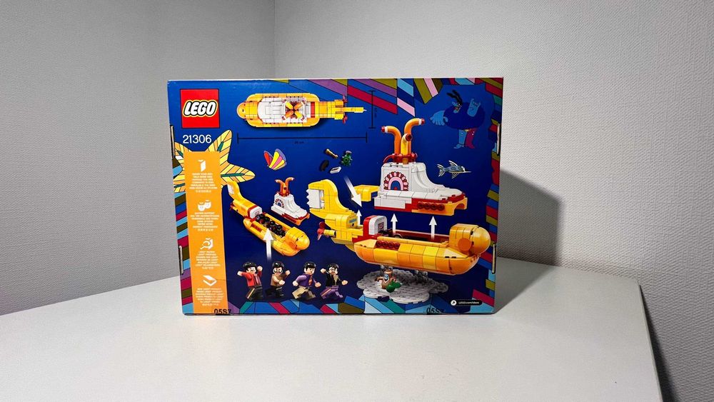 LEGO Ideas 21306 The Beatles Yellow Submarine — запечатаний, знятий з виробництва