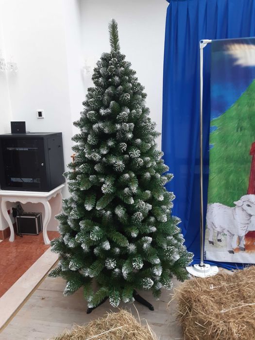 Choinka Sztuczna na Stojaku 220cm - Sosna diamentowa (Producent)