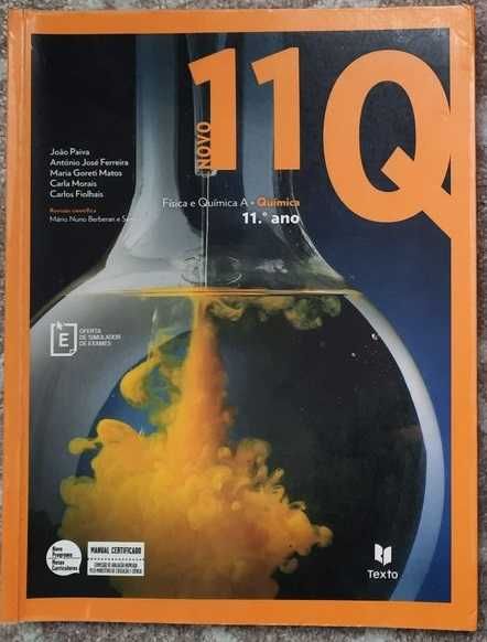 Novo 11Q Física e Química A: Química 11º Ano - Manual do Aluno