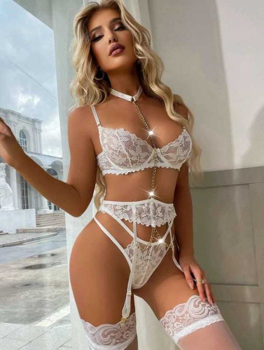 Lingerie sexy Branca