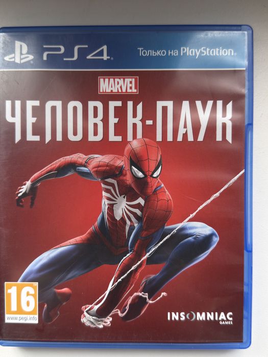 Гра на ps4 spider-man (человек-паук)