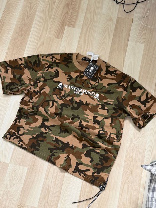 Mastermind World Camo Skull Logo T-Shirt