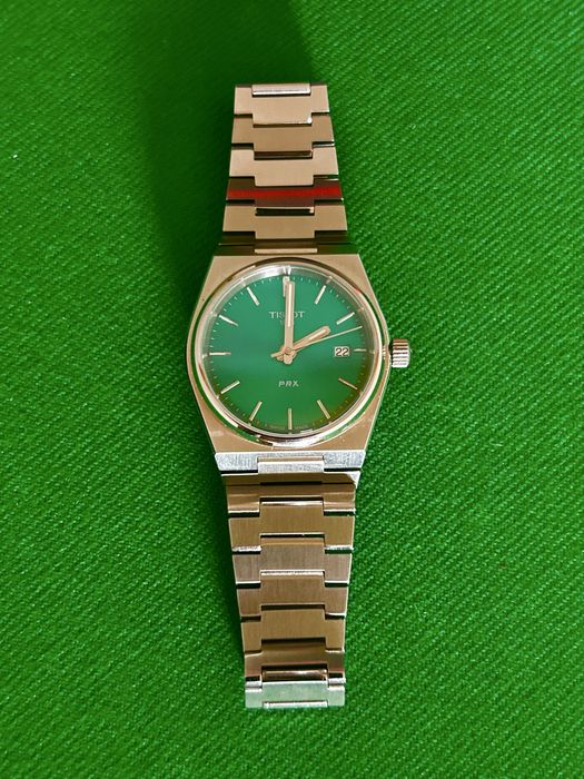 Tissot PRX green dial T137.210.11.081.00