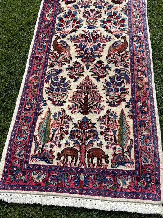Chodnik Dywan Perski Wełniany Iran Goum Ghoum 310x77 gal. 9 tyś