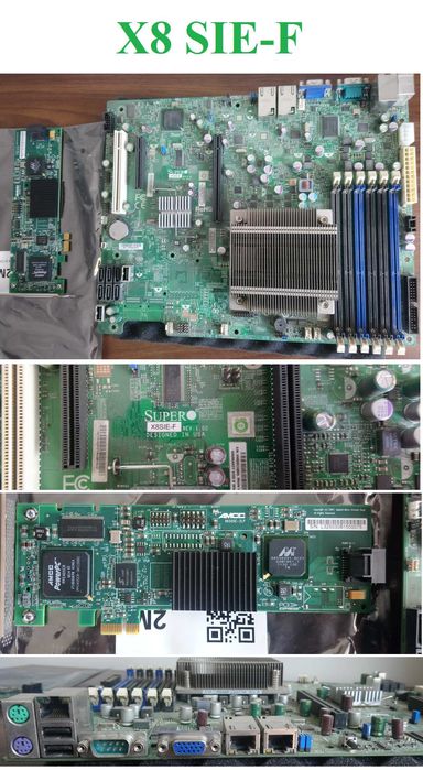 Серверні материнскі плати Supermicro X8SIE-F,IPMI,ATX,Socket LGA 1156