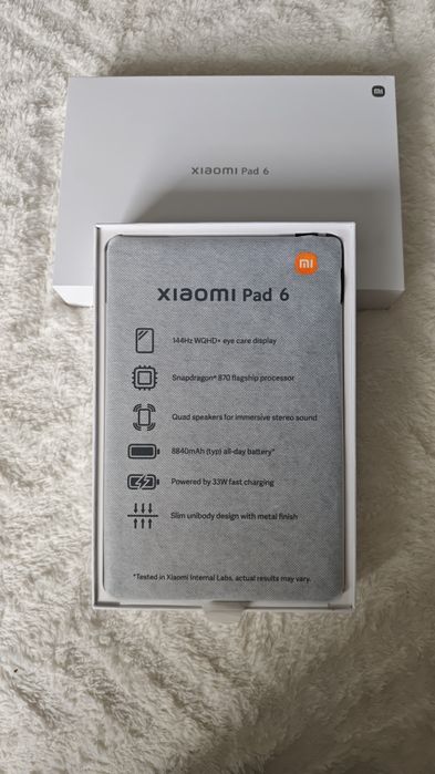 Xiaomi Pad 6 Gravity Gray  8GB Ram 265GB Rom  Idealny stan