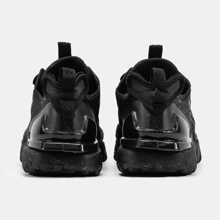 Кросівки Nike React Vision Black premium | Кроссовки Найк чоловічі