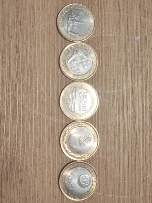 Moedas 200 escudos expo 98  jogos olímpicos Sidney jogos olímpicos Atlanta