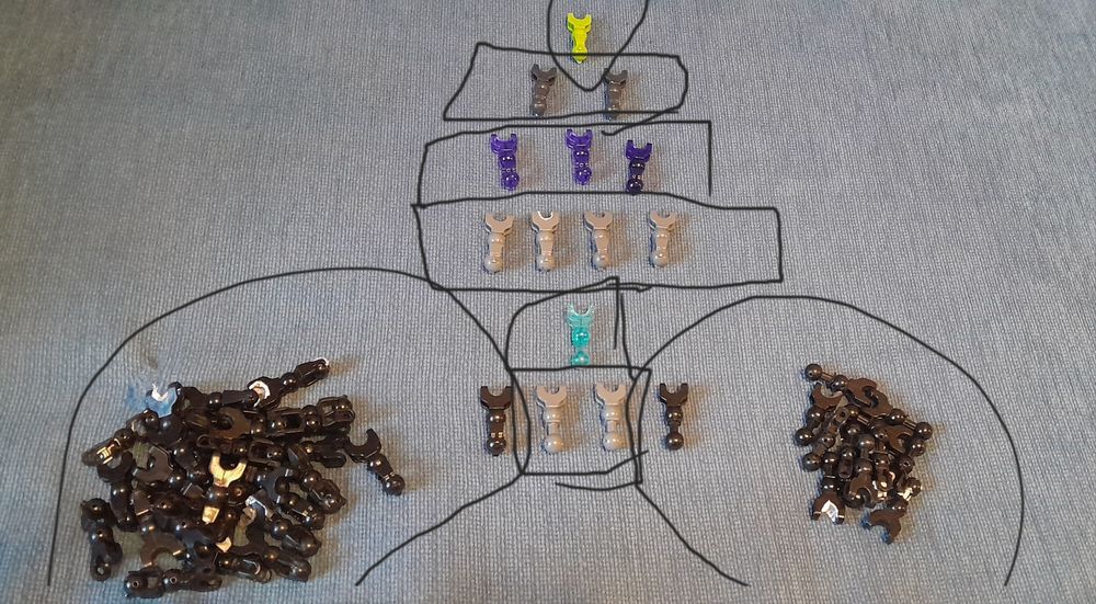 Продаю лего детали ccbs, формат Hero Factory