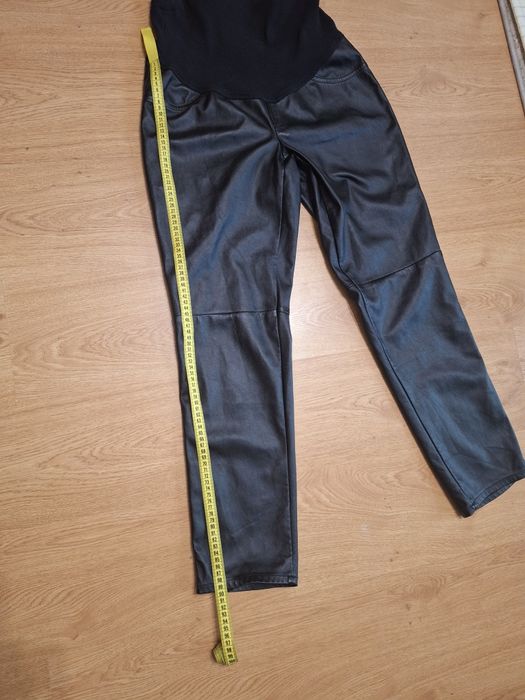 Шкіряні брюки штани для вагітних Lullababe розмір Л