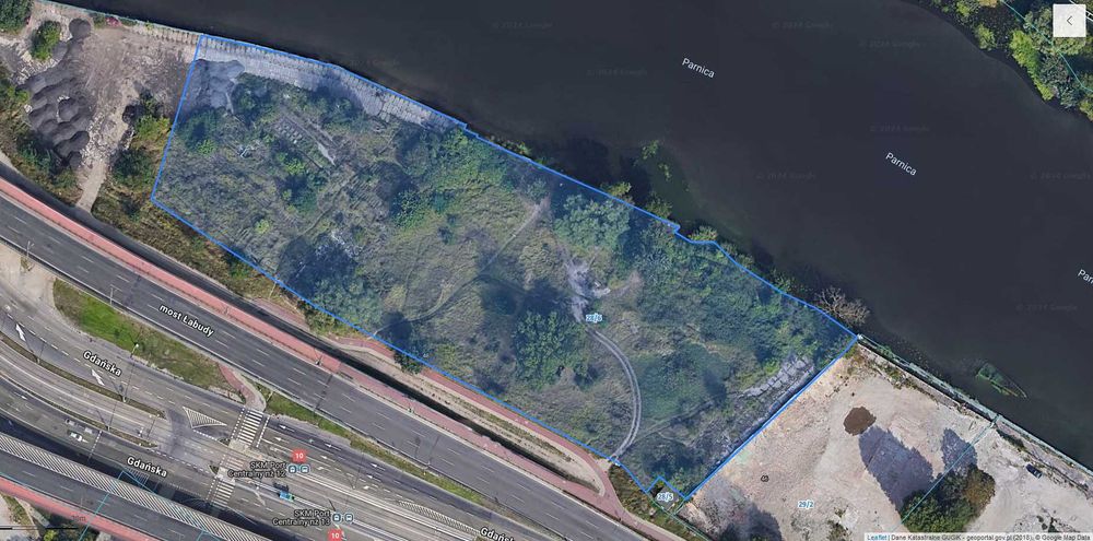 Plac składowy magazynowy przeładunkowy/ 13 656 m2 / Gdańska 48