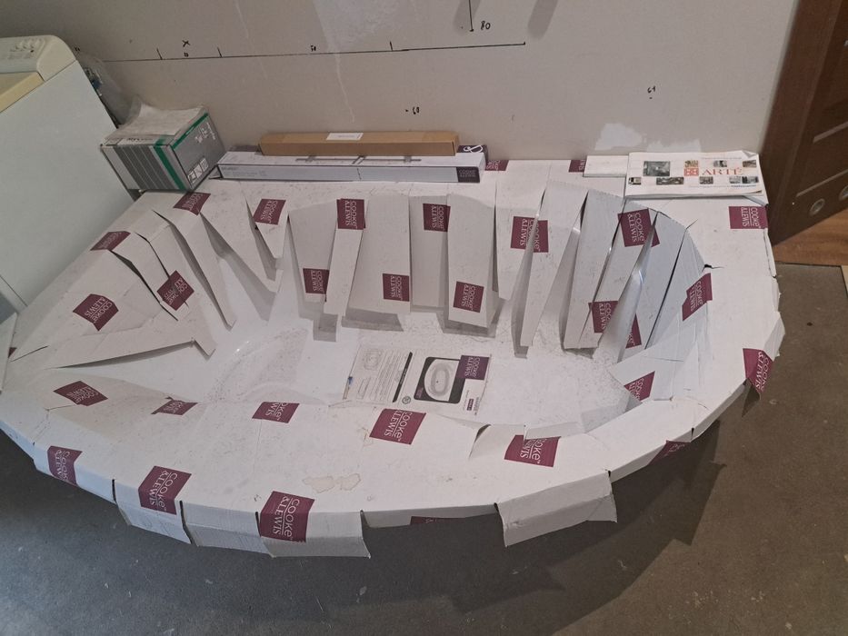 Nowa wanna zapakowana