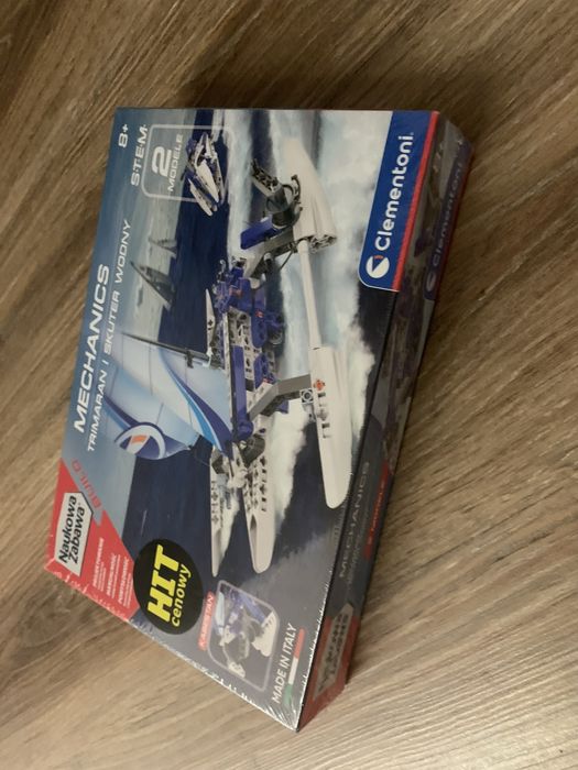 Klocki Mechanics clementoni Trimaran i Skuter wodny