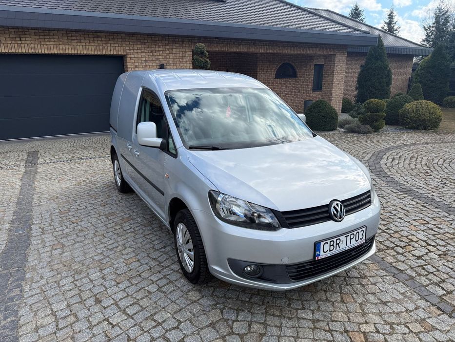 Volkswagen Caddy 1.6 tdi klimatyzacja wielofunkcyjna kierownica