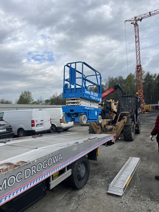 Podest podnośnik zwyżka WYNAJEM od 8m