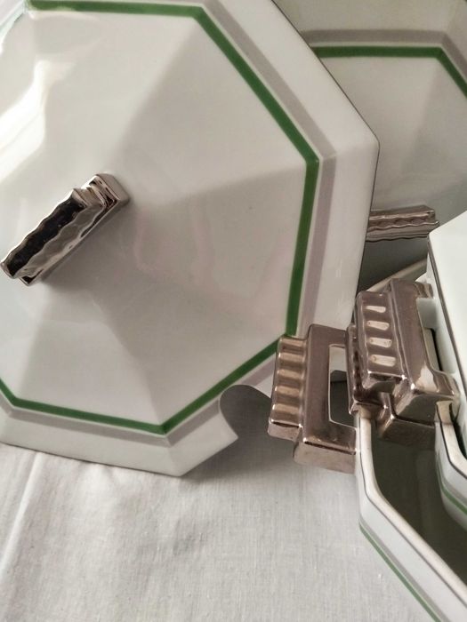 Serviço de jantar Sociedade de Porcelanas de Coimbra