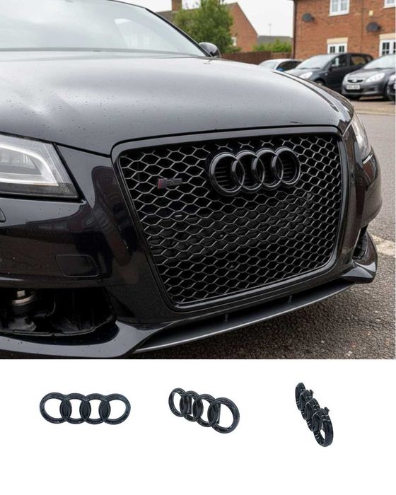 Suporte De Símbolo + Emblema Audi