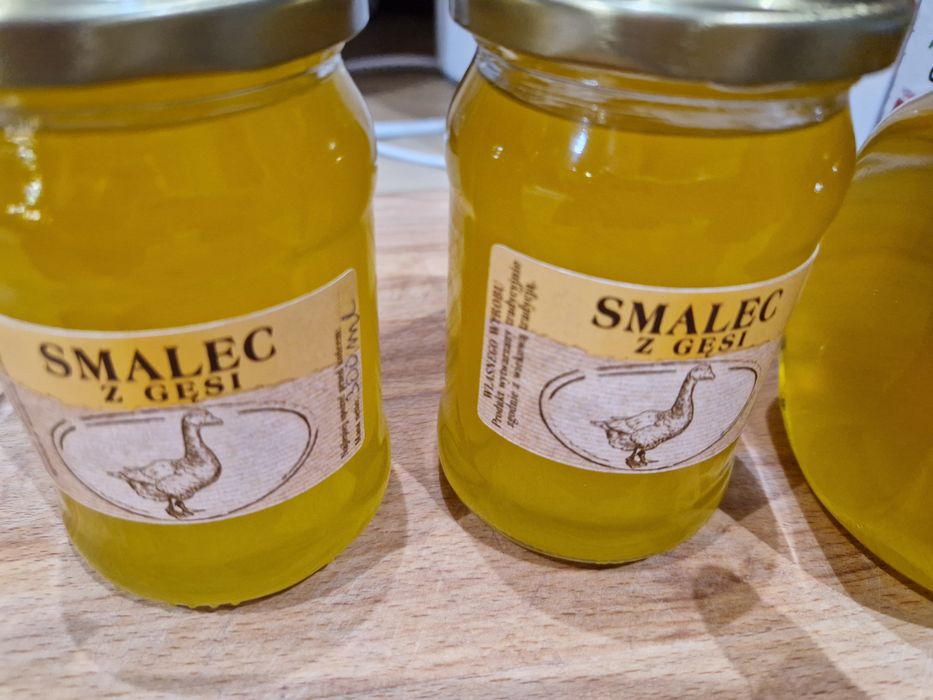 Smalec gęsi tegoroczny