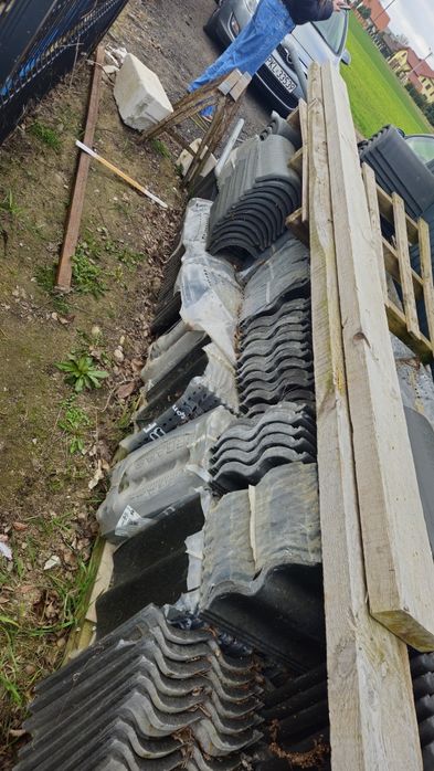 Dachówka betonowa grafit