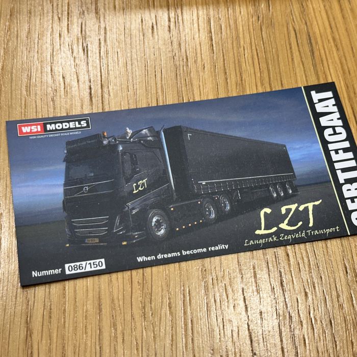 Model 1:50 WSI Volvo FH5 SC 6x2 + naczepa