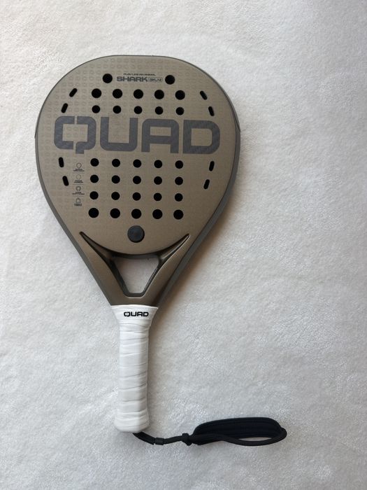 Raquete Padel QUAD Shark 3K – Nova