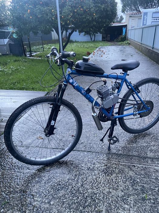 Bicicleta Motorizada 80cc – Motor Novo – Venda Urgente