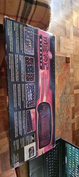 Teclado Gaming Lendário Ideazon Merc Stealth - Com Caixa Original