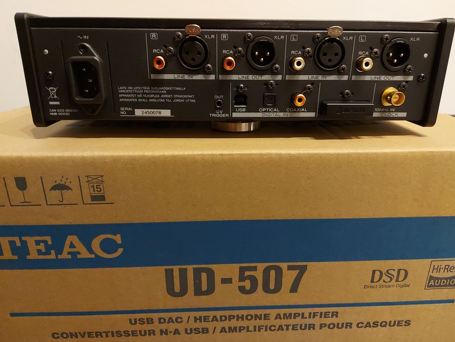 TEAC UD-507 wzmacniacz słuchawkowy/DAC/przedwzmacniacz