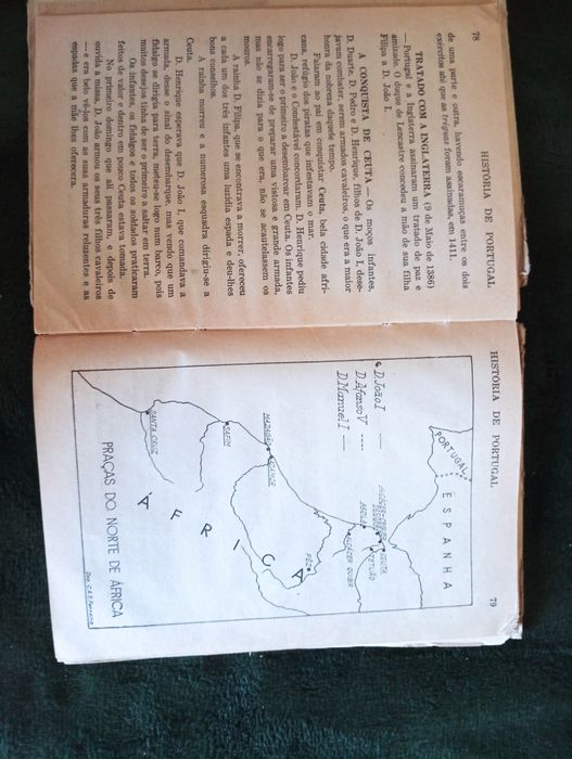 História de Portugal - 4.º classe e exame de admissão,,-  1929!!*