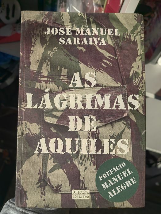 1° edição As Lágrimas de Aquiles - José Manuel Saraiva