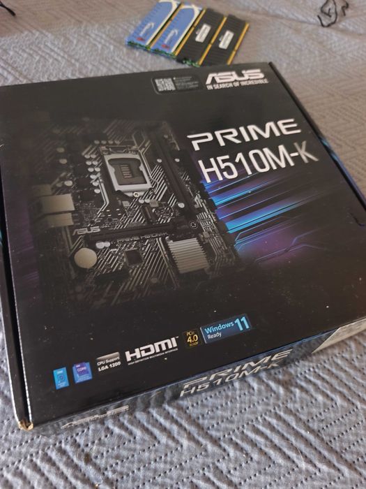 Motherboards Asus /Memorias DD3/dissipador cooler master/cpu i5