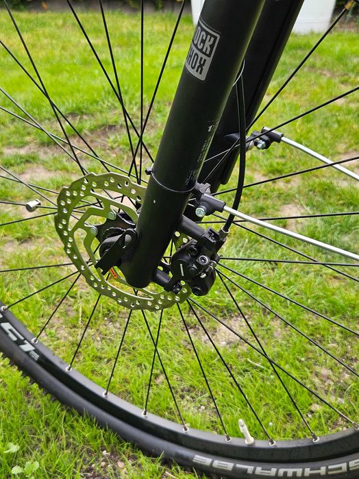 Rower GHOST Square Cross Essential AL grafitowy 18,5