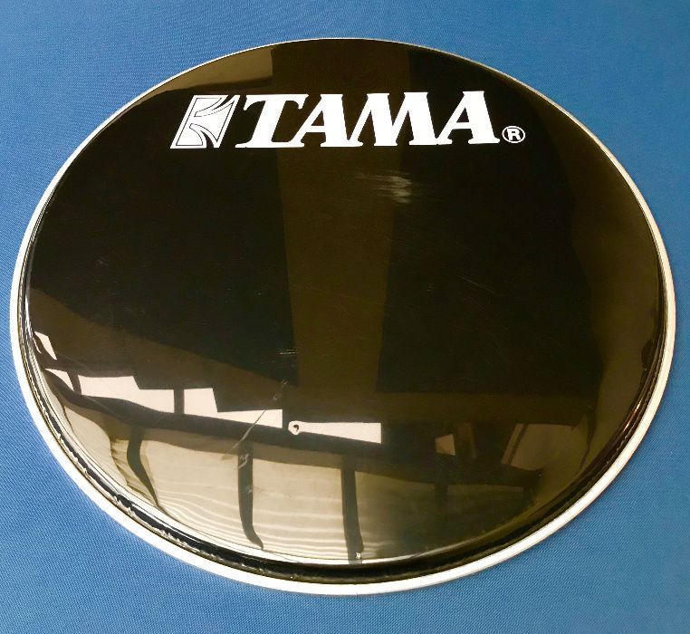 Tama - naciąg frontowy czarny z logo 20" ‼️