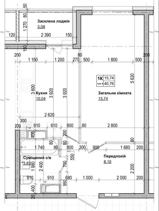 Продам 1к біля озера майже в Києві метро поруч ЖК на Озерній Новосілки