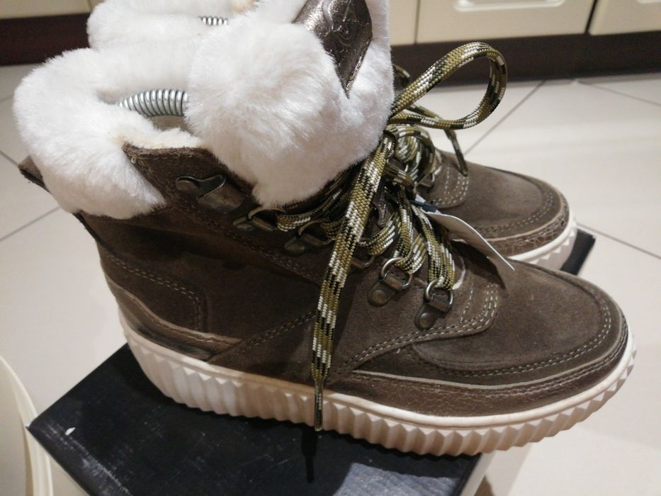 Botki damskie zimowe