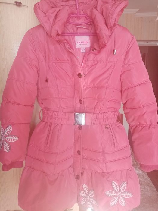 зимовий плащ на дівчинку