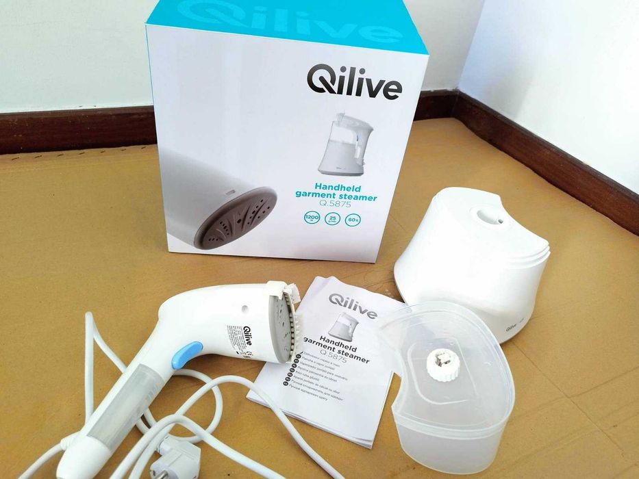 Ferro de engomar a vapor - vaporizador Qilive [como novo]