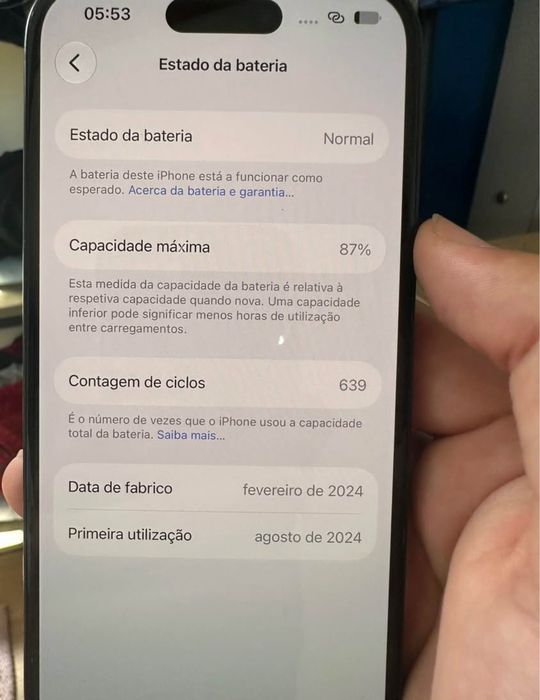 IPhone 15 128gb 87%
