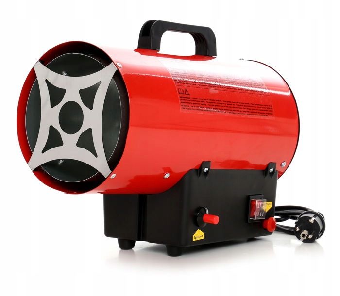 NAGRZEWNICA GAZOWA 15KW DMUCHAWA Piecyk reduktor nowy mo