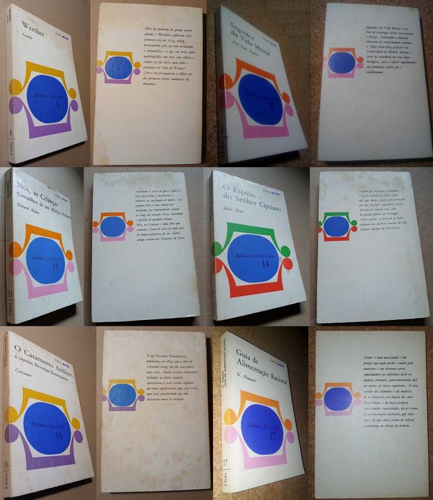 Colecção « Livros RTP – Biblioteca Básica Verbo » - 43 volumes avulsos