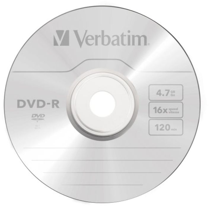 Pack de 10 Dvd-r - Verbatim