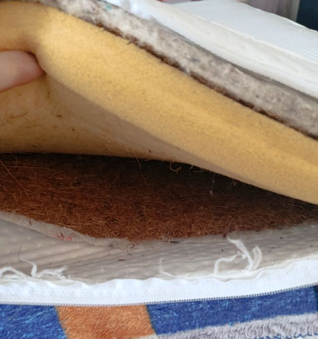 Детский ортопедический матрас-топпер Tempur-Pedic (Кокос + Латекс)