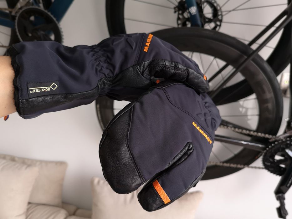 Rękawice MAMMUT Eigerjoch pro GORE-TEX Primaloft skóra rękawiczki S